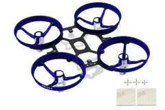 Rakonheli Tuning Rahmen aus carbon in blau für Blade Inductrix FPV