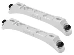 Rakonheli Ersatzlandegestellhalterung aus CNC Aluminium silber für Blade 250CFX