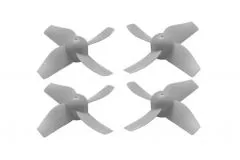 Rakonheli Propellerset grau rot 4Stück für Blade Inductrix