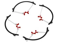 Rakonheli Propellerschützer in rot für Tuningrahmen V2 für Blade Nano QX2