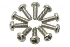 Rundkopf (Pan-Head) Schraube mit Phillips Kreuzschlitz metrisch M1,6x5mm