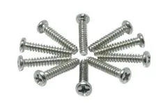 Rundkopf (Pan-Head) Schrauben selbstschneidend M1,4x8mm 10Stück