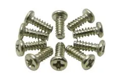 Rundkopf (Pan-Head) Schrauben selbstschneidend M1,4x4mm 10Stück