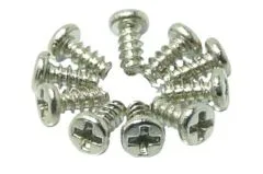 Rundkopf (Pan-Head) Schrauben selbstschneidend M1,4x3mm 10Stück