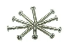 Rundkopf (Pan-Head) Schrauben selbstschneidend M1x6mm 10Stück