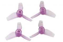 Rakonheli Propellerset 3Blatt in transparentem violett 4Stück für Blade Induct