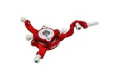 Rakonheli Taumelscheibe aus Aluminium in rot für Blade 180CFX