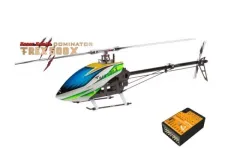 Align T-REX 500X Dominator mit Kunststoffgehäuseservos DS530/DS535 Super Combo mit Riemenantrieb