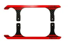 Rakonheli Landegestell Ersatzkufen in rot für Blade 130s