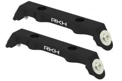 Rakonheli Ersatzlandegestellhalterung aus CNC Aluminium in schwarz für Blade 120S und 120S2