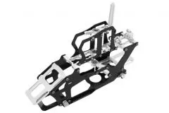 Rakonheli Hauptrahmen aus Carbon in silber für Blade 200S