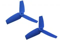Rakonheli 3Blatt Heckpropeller 65mm in blau für Blade 130S und 150S 2Stück