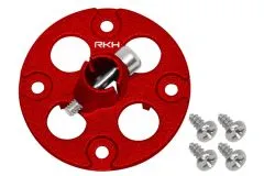 Rakonheli Aluminium Nabe für Hauptzahnrad 92 Zähne in rot für Blade 130S