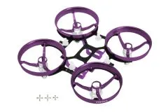 Rakonheli Tuning Rahmen aus carbon in violett für Blade Inductrix FPV PRO