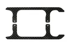 Rakonheli Landegestell Ersatzkufen in carbon schwarz für Blade 150S, 180CFX und 180CFX Trio