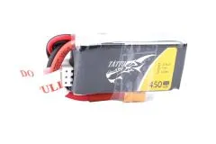 TATTU 450mAh 7,4V 75C 2S1P Lipo Akku mit XT30