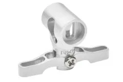 Rakonheli Hauptrotorkopf in silber CNC Aluminium für Blade mCPS