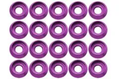 Rakonheli finishing caps M3 in violet 20Stück