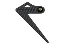 Lynx vertikale Heckfinne aus carbon in schwarz für Goblin Fireball