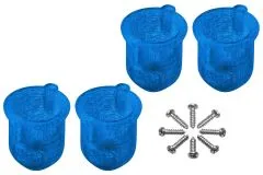 Rakonheli 8mm Motorhalterungen in blau für Inductrix FPV+ Tuning Rahmen