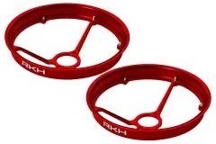 Rakonheli Propellerschützer aus Aluminium in rot 40mm - 8mm Motoren für Rakonheli Tuning Rahmen für Blade Inductrix FPV+