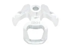 Rakonheli Taumelscheibeneinstellhilfe aus Aluminium in silber für T-REX 150