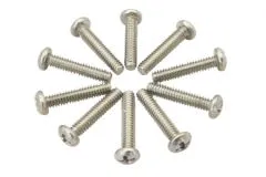 Rundkopfschrauben 0-80x5/16 inch 10Stück