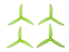 HQ Durable Prop Propeller 5X5X3V1S aus Poly Carbonate in grün transparent je 2CW+2CCW