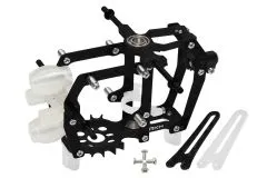 Rakonheli Hauptrahmen Set in Carbon/Aluminium in schwarz für Blade mCPS