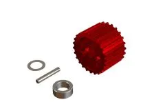 OXY Ersatzteil Heckzahnriemenrad 24 Zähne in rot für OXY4