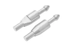 Rakonheli Kabinehaubenhalter aus Aluminium in silber für Blade 70S