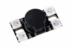 WS2812 LED Board (voll Programmierbar) mit ultra lautem Buzzer mit 110dB