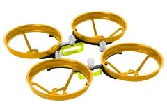 Rakonheli Tuning Rahmen aus carbon in gelb für Blade Inductrix FPV Brushless