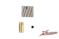 XLPower Ersatzteil schrägverzahntes Motorritzel 13 Zähne für XLPower 520 und 550