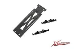 XLPower Ersatzteil Gyro Montageplatte hinten für XLPower 700