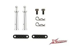 XLPower Ersatzteil Haubenhalter Set hinten für XLPower 700