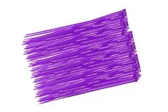 Kabelbinder mit sehr feinem Raster 200x2,7mm 100Stück in violett