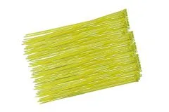 Kabelbinder mit sehr feinem Raster 200x2,7mm 100Stück in gelb