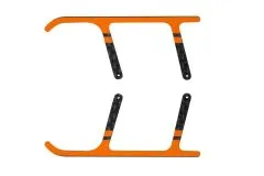 Rakonheli Landegestell Ersatzkufen aus Carbon in orange für Landegestell RKH01506 für Blade Nano CPX, Nano CPS, Nano S2 und Nano S3