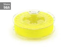 Extrudr Filament TPU (Thermoplastic Polyurethane) FLEX MEDIUM in neon gelb Ø 1,75mm 0,75Kilo