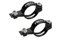 Rakonheli Heckservohalterung aus Aluminium in schwarz für Blade Fusion 180