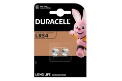 Duracell Elctronics 1,5V Alkaline Batterie Knopfzelle Knopfbatterie LR54 / LR1130