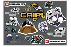 TBS Team Black Sheap Aufkleber/Sticker Bogen V6