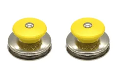 Kabinenhaubenschnellverschluss in gelb für T-REX 550, 600, 700, 800