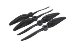 HQ Durable Propeller 5x5V1S aus Poly Carbonate in schwarz je 2xCW+ 2xCCW