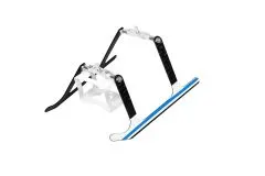Rakonheli Landegestell Carbon in silber für Blade mCPX BL2