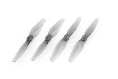 HQ Durable Propeller T3x1,5 mit 1,9/1,4/1,9mm Welle aus Poly Carbonate in grau transparent je 2xCW und 2xCCW