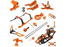 Rakonheli Tuning Set 2 aus CNC Aluminium in orange für Blade 230S und 230S V2