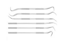 Hakenset in 9 verschiedenen Formen und 140mm lang