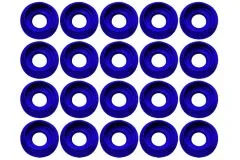 Rakonheli finishing caps M4 in blau 20Stück